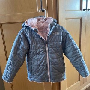 North face reversible jacket - size 4T